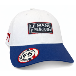Casquette Le Mans Steve McQueen Bicolore