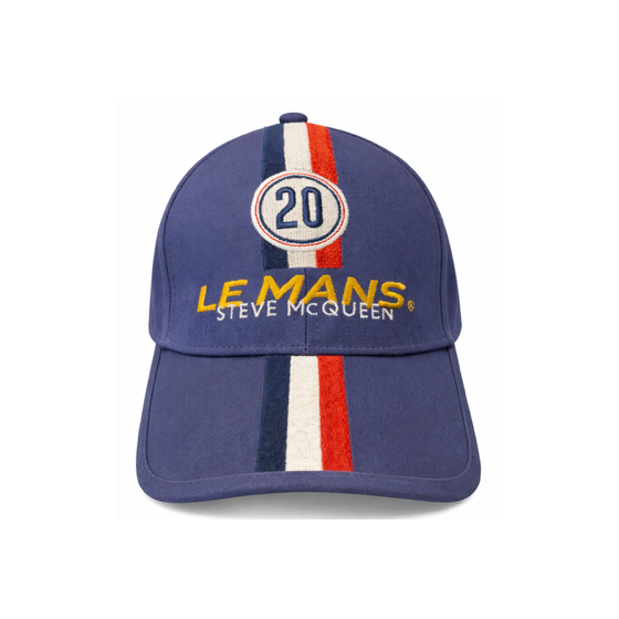 Casquette Baseball Le Mans Steve McQueen Bleu