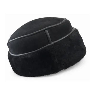 Toque Peau De Mouton Noir - Traclet