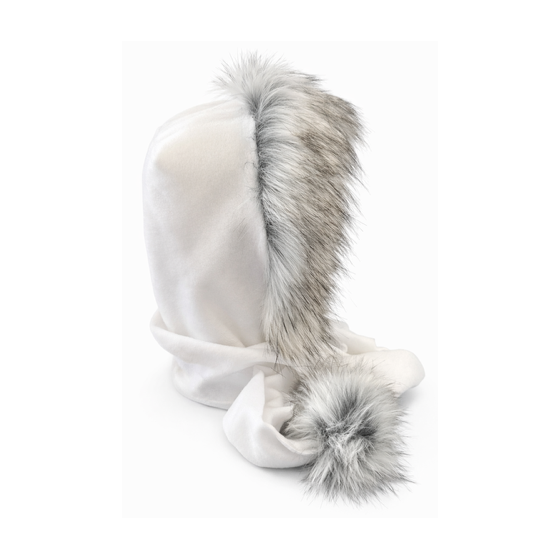 Scarf / Hood Fleece White - Traclet