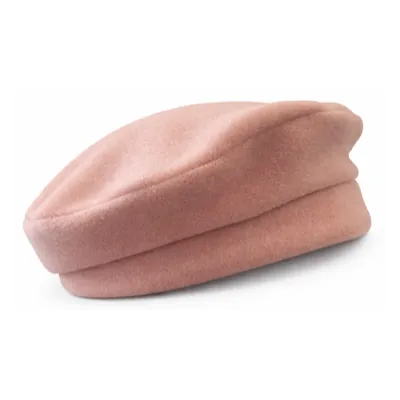Denise Beige Fleece Beret made in France - Traclet - ref 23118