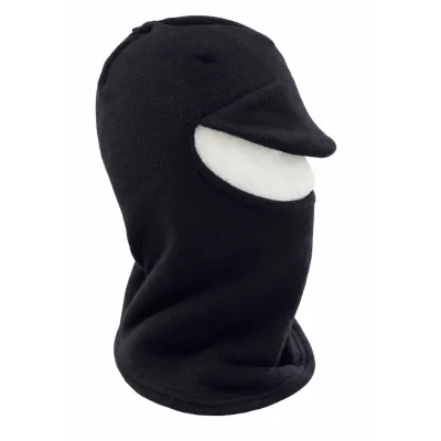 Cagoule Badet Polaire Noire - Pipolaki Reference : 23141| Chapellerie Traclet