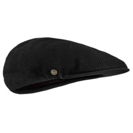 Casquette Loop Noire Coton - Laulhère