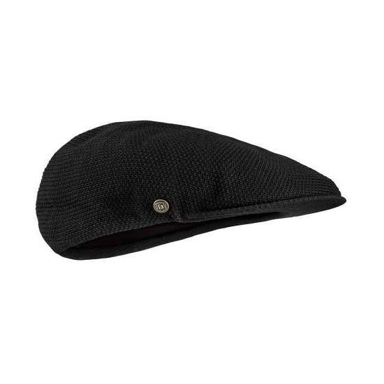 Casquette Loop Noire Coton - Laulhère