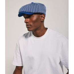 Beltxara Pearl & Blue Cotton Cap - Héritage by Laulhère