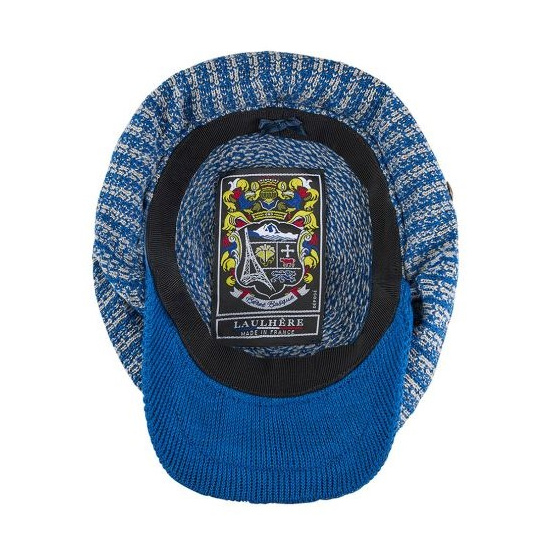 Beltxara Pearl & Blue Cotton Cap - Héritage by Laulhère