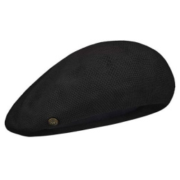 Béret Maxi Plumes Noir Coton - Laulhère