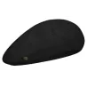 Béret Maxi Plumes Noir Coton - Laulhère| réf 23208 Chapellerie Traclet