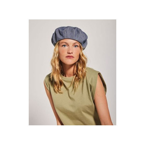 Jean Denim Cotton Beret - Héritage by Laulhère