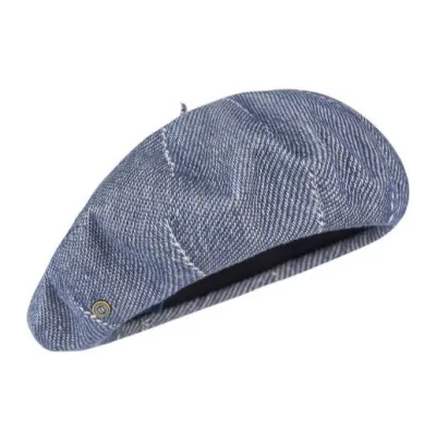Béret Jean Denim Coton - Héritage par Laulhère réf 232111 - Chapellerie Traclet