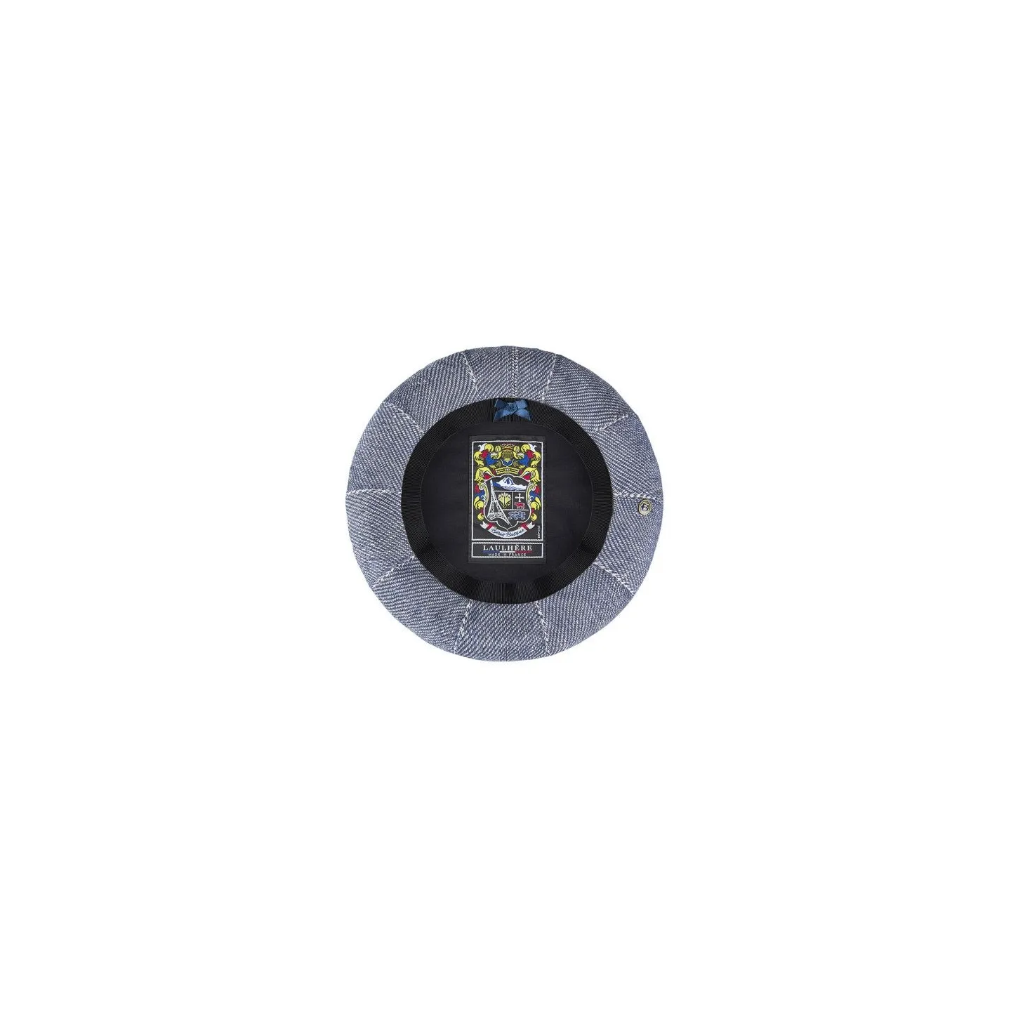 Béret Jean Denim Coton - Héritage par Laulhère réf 232111 - Chapellerie Traclet