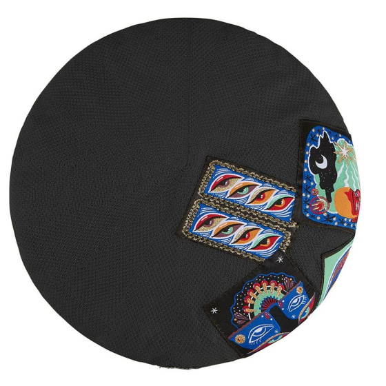 Béret Kashink Révolution Noir Coton - Héritage par Laulhère