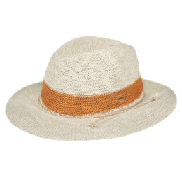 Chapeau Fedora Ponui Beige Pailleté & Terre - Barts