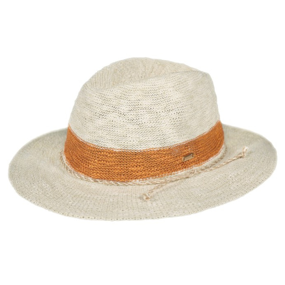 Fedora Hat Ponui Beige Glitter & Earth - Barts