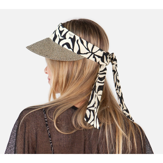 Casquette Visière Wupsder Lin Noire & Beige - Barts