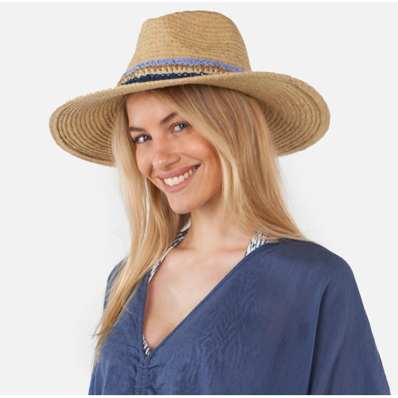 Chapeau Traveller Dawoor Paille Papier Naturelle - Barts