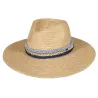 Chapeau Traveller Dawoor Paille Papier Naturelle - Barts réf 23297 - chapellerie traclet