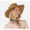 Fainte Brown Paper Straw Traveller Hat - Barts ref 23298 - traclet hat shop
