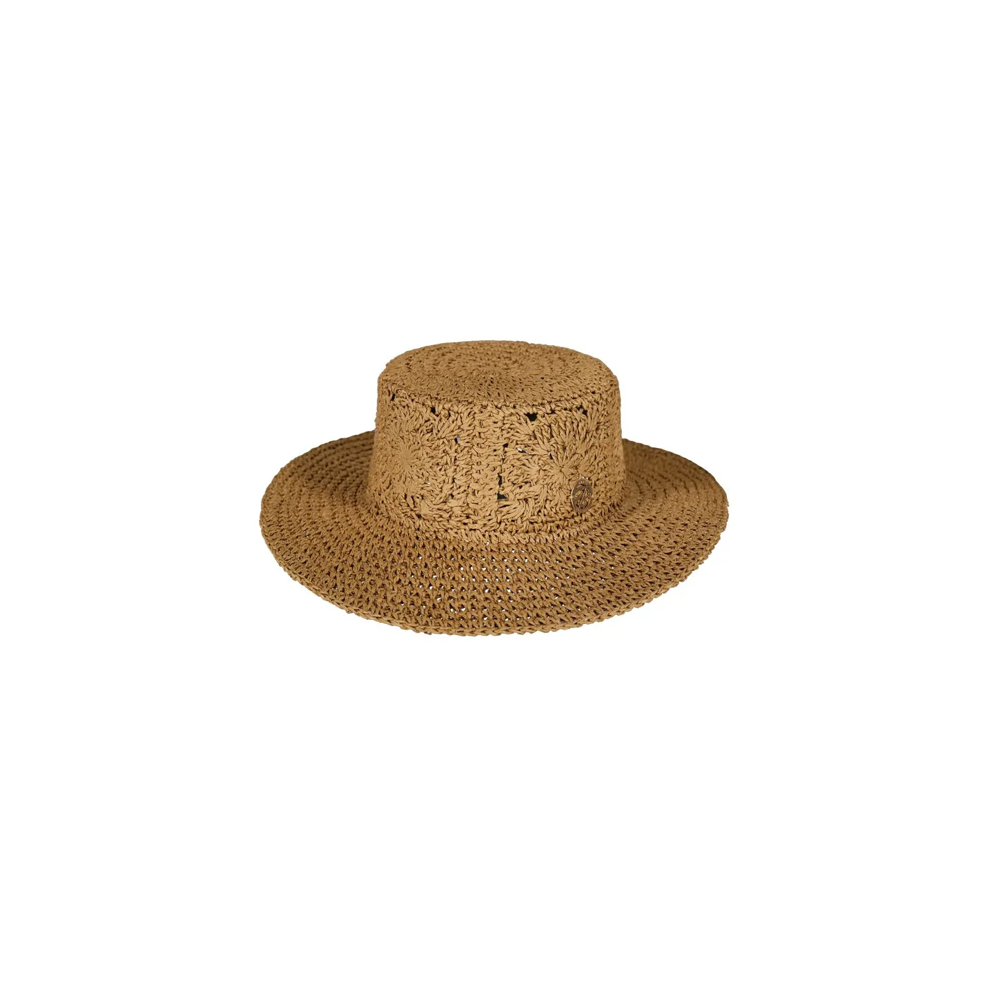 Fainte Brown Paper Straw Traveller Hat - Barts ref 23298 - traclet hat shop