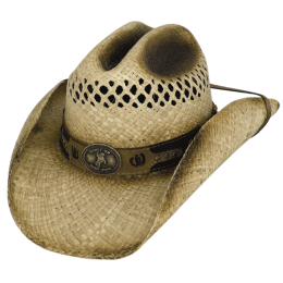 Chapeau Cowboy Shut Up And Ride Naturel - Bullhide