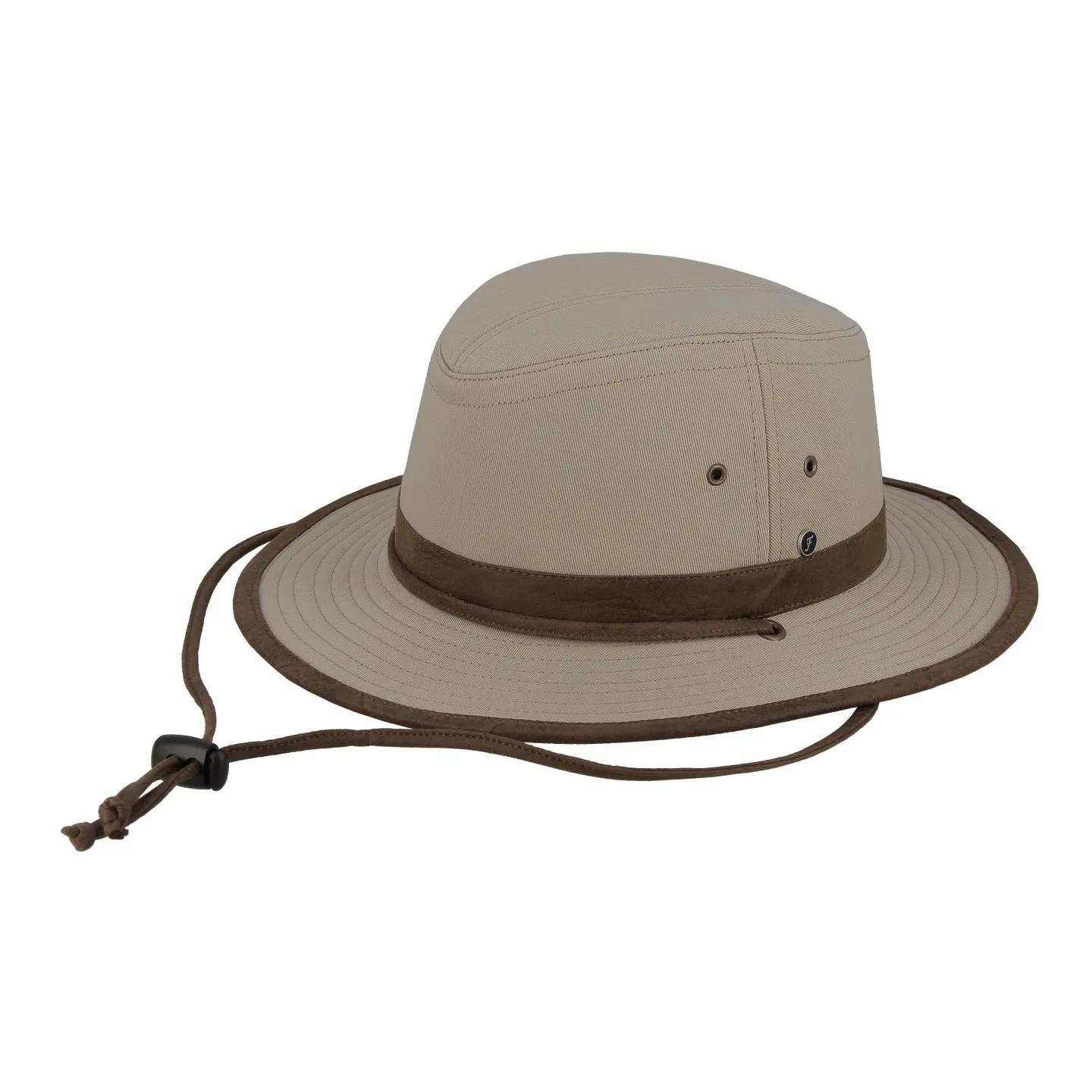 Beige Organic Cotton Water-Repellent Adventurer Hat - Fléchet | Chapellerie Traclet