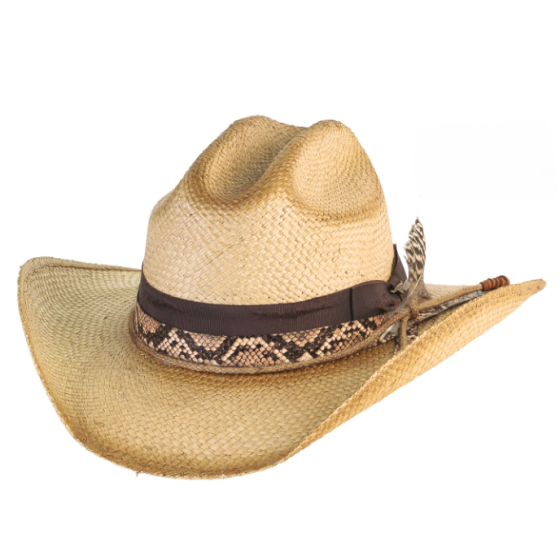 Chapeau Cowboy Touch The Ground Natural - Bullhide