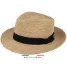 Beige Raphia Traveller Hat - Fléchet | ref: 23254 | Chapellerie Traclet