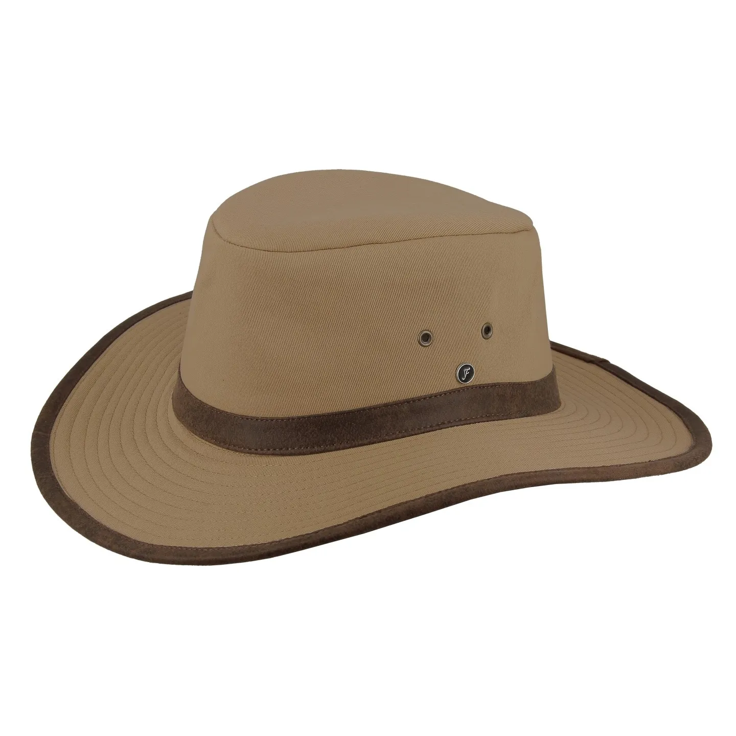 Chapeau Traveller Coton Bio Camel - Fléchet