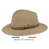 Chapeau Traveller Raphia Ceinture Camel - Fléchet | Chapellerie Traclet