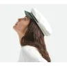 White Cotton Fiddler Sailor Cap - Brixton Ref 23313 - CHAPELLERIE TRACLET