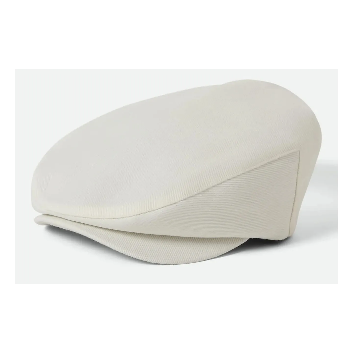 Casquette Plate Barrel Blanche Coton - Brixton Reference : 23315| Chapellerie Traclet