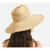 Wide Brim Hat Helena Natural Straw - Brixton Reference : 23320| Chapellerie Traclet
