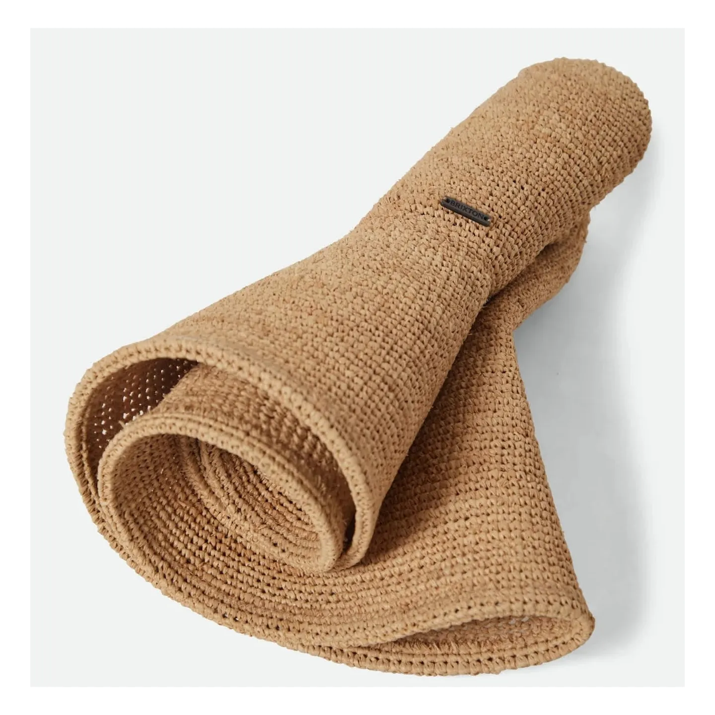 Capeline Larges Bords Helena Paille Naturelle - Brixton  Reference : 23320| Chapellerie Traclet