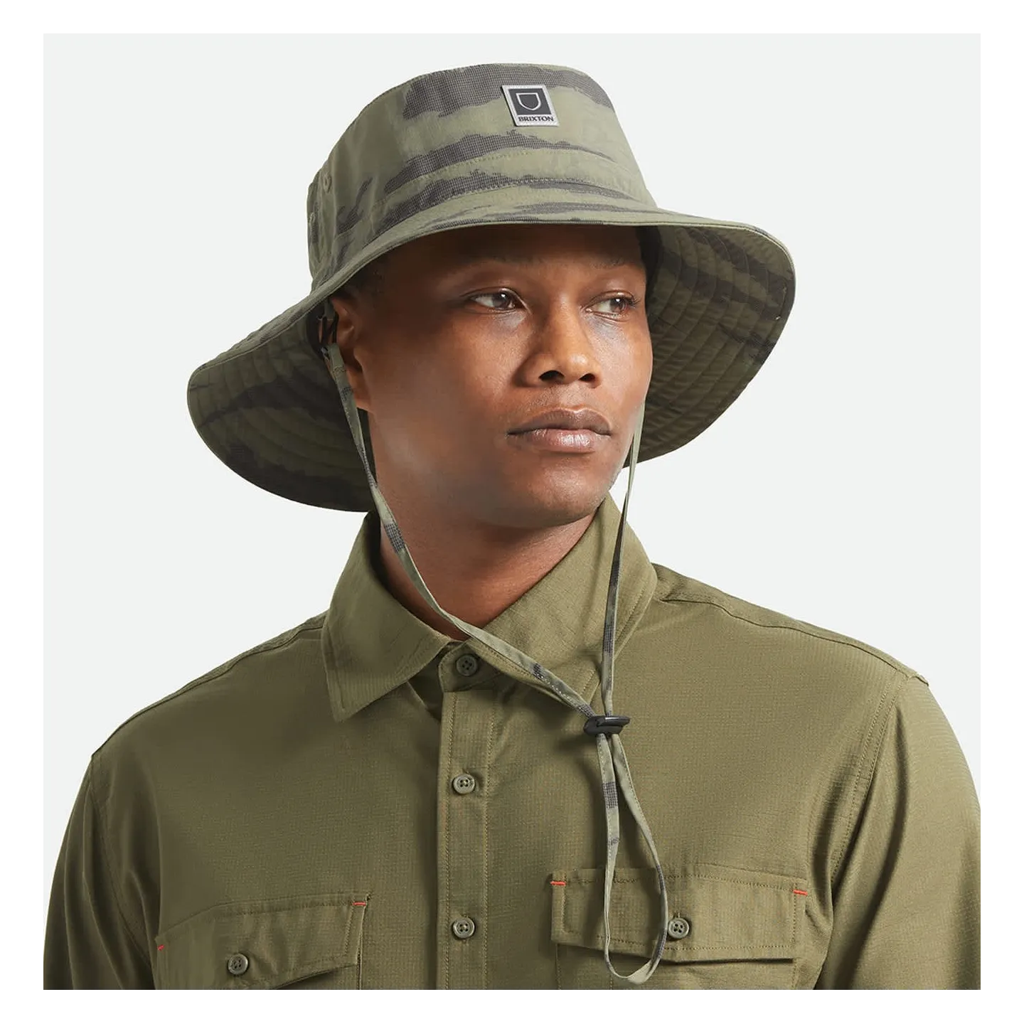 Boonie Journey Camouflage Bucket Hat - Brixton Reference : 23321| Chapellerie Traclet