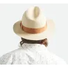 Chapeau Fedora Roma Paille Papier UPF 40+ - Brixton Reference : 23324| Chapellerie Traclet