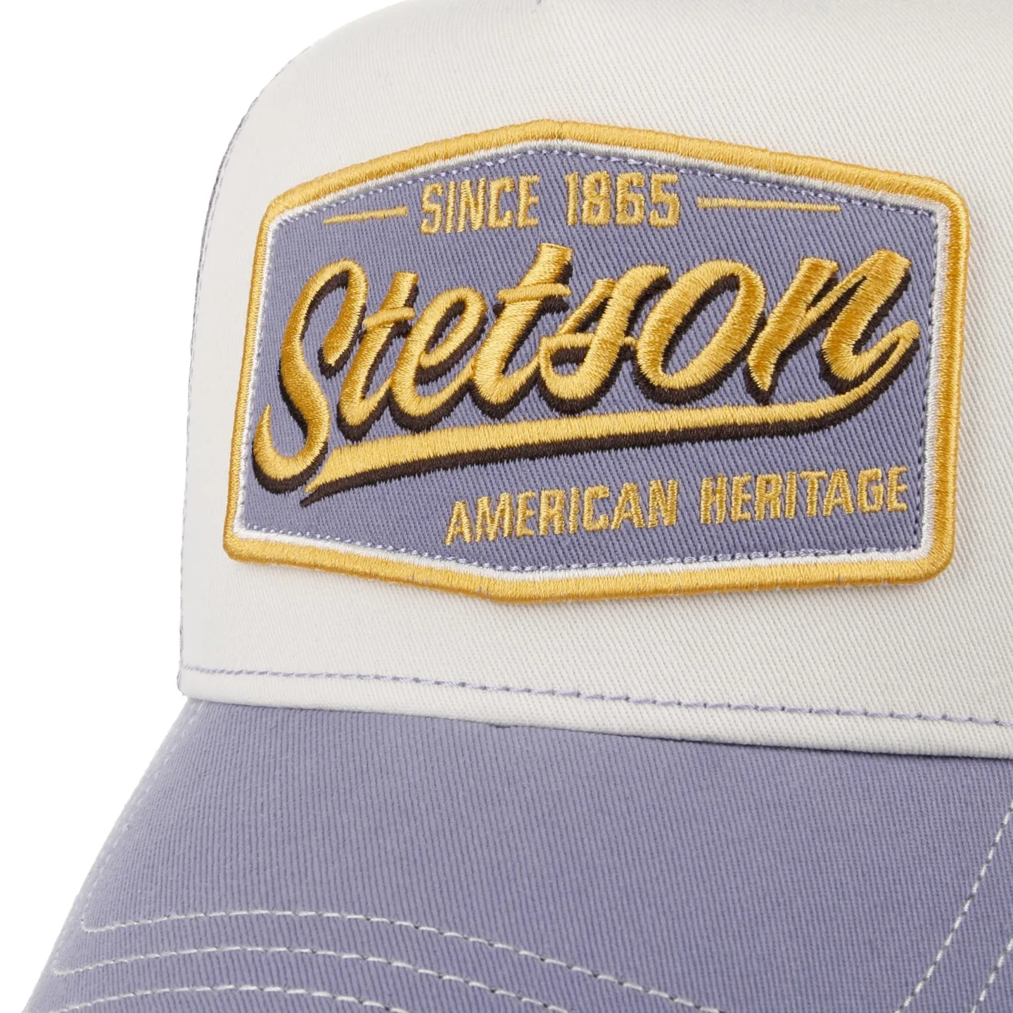 Baseball Trucker Cap Last Drop Purple - Stetson | Chapellerie Traclet