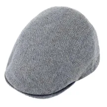 Casquette Plate Pescara Soie & Coton Bleu Jeans UPF 50+ - Traclet