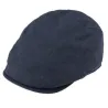 Casquette Plate Valerio Lin Marine - Traclet  Reference : 23344 | Chapellerie Traclet