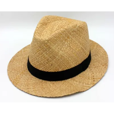 Chapeau Fédora Salvatore Paille - Traclet