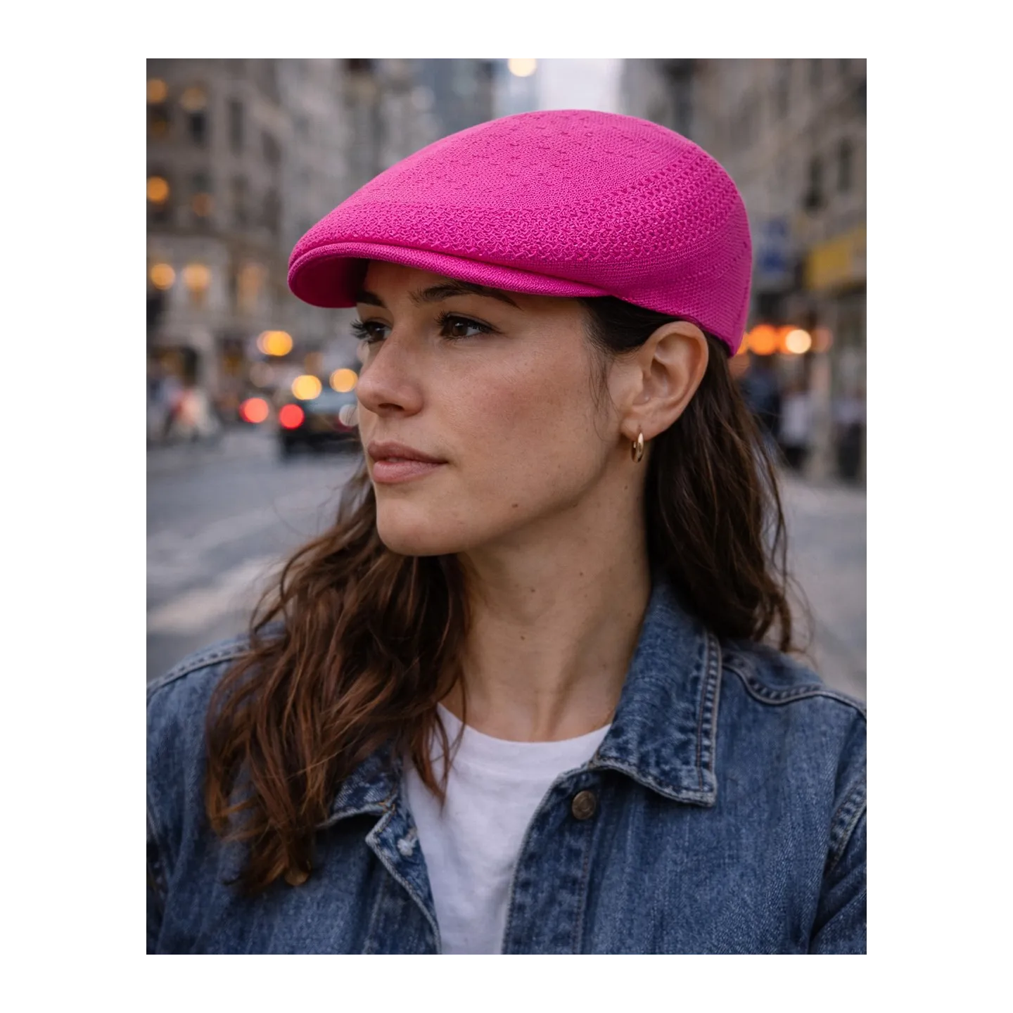 Casquette Tropic 504 Fuchsia - Kangol