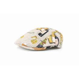 Casquette Plate Motif Vin Coton UPF 40+ - City Sport