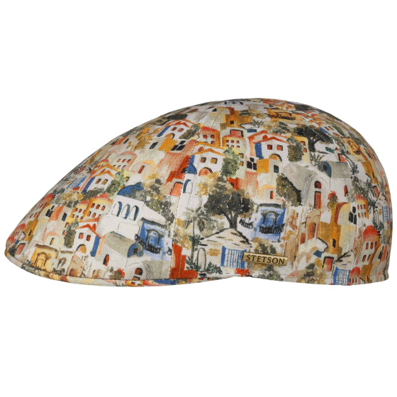 Casquette Bec De Canard Texas Village Print UPF 40+ - Stetson
