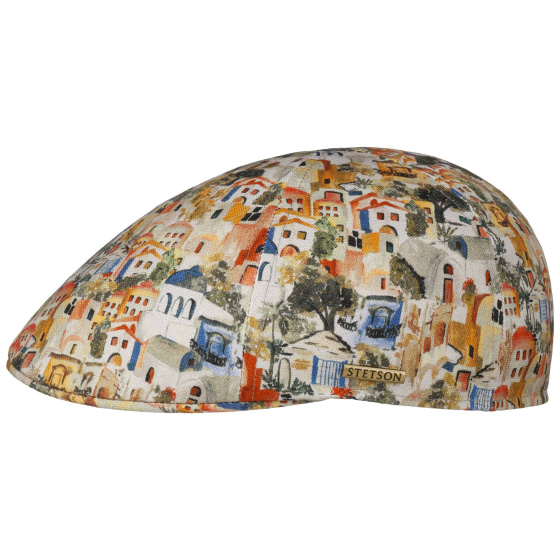 Texas Village Print Duck Bill Cap - Stetson