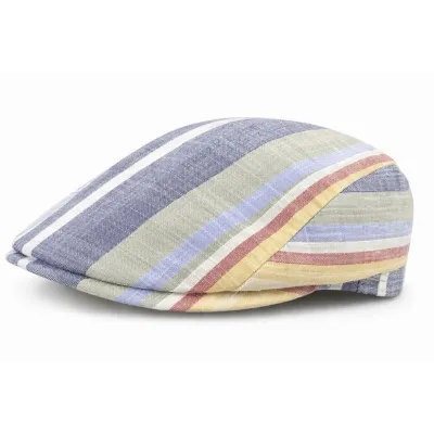 Casquette Plate Multicolore Lin UPF 40+ - City Sport