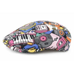 Casquette Plate Musique Coton UPF 40+ - City Sport