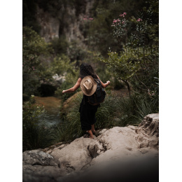 Chapeau De Paille Western Naturel - Scippis