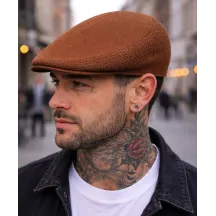 Kangol Tropic Ventair Cognac Cap Reference: 98 | Traclet Hat Shop