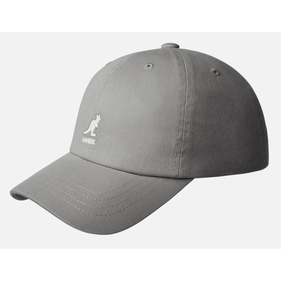 copy of Black Cotton Washed Baseball Cap - Kangol