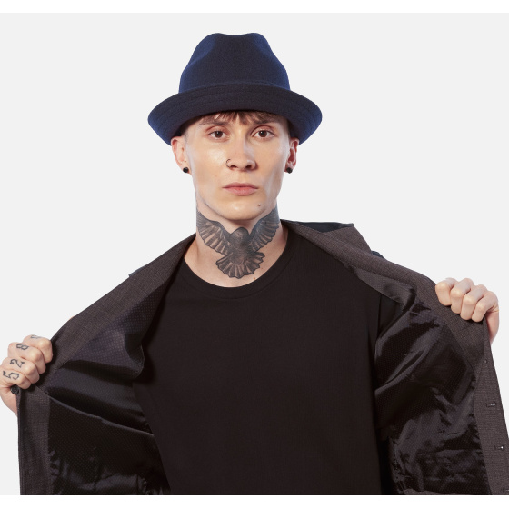 Black Wool Player Hat - Kangol