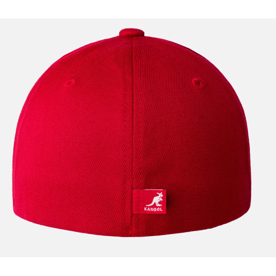 Casquette Wool Baseball Flexfit Rouge - Kangol